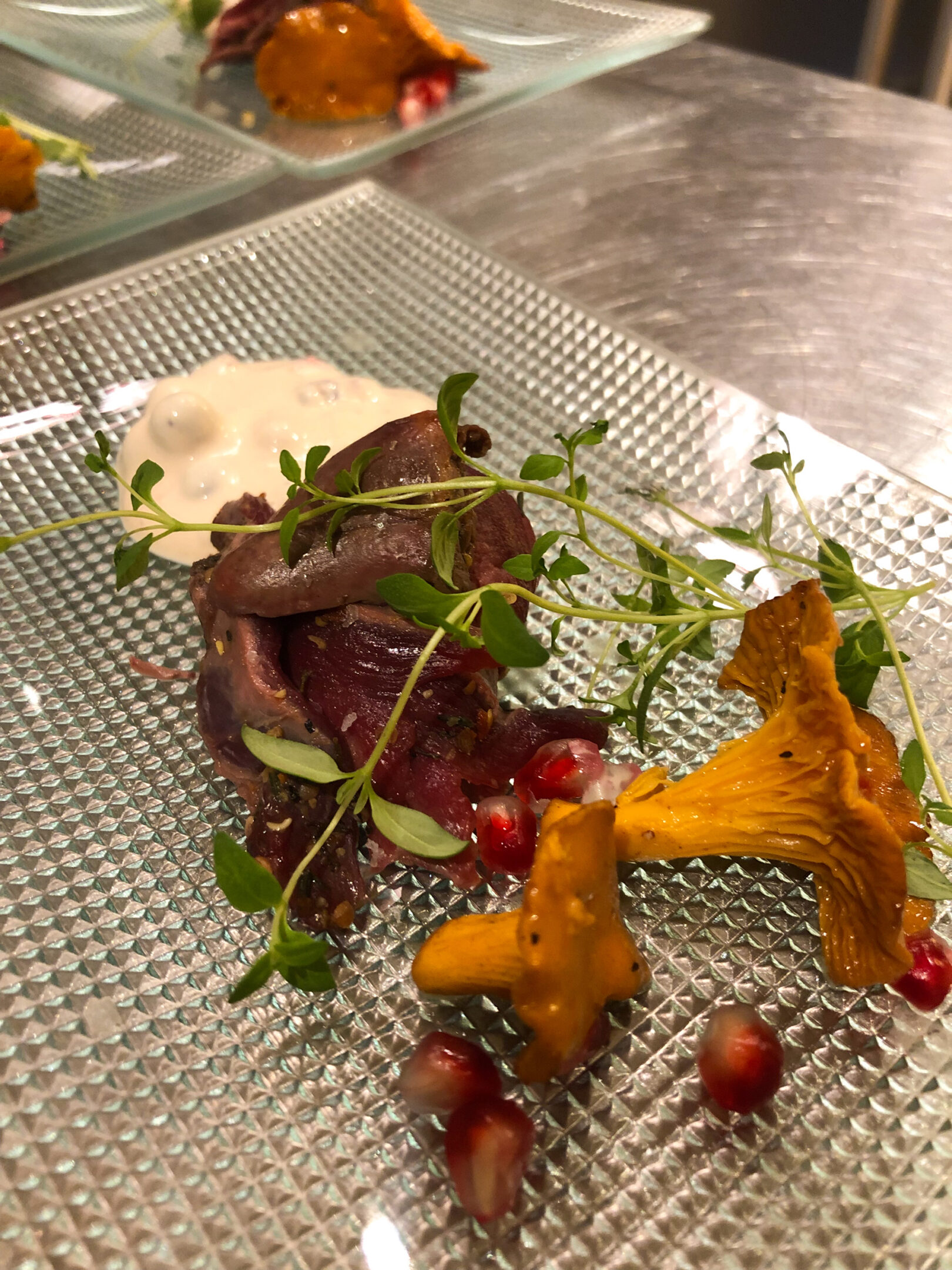 Bilde av mat. Private Chef Table